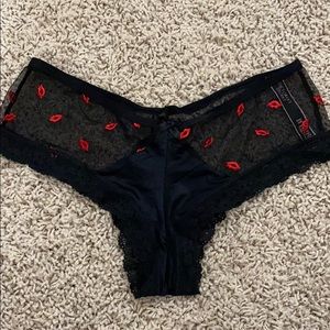 Kiss mark cheeky panties!